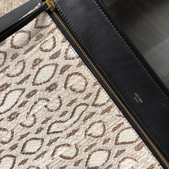 Brand new w tags Celine python satchel - Picture 2 of 5